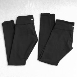 2 PAIRS lululemon leggings